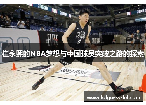 崔永熙的NBA梦想与中国球员突破之路的探索